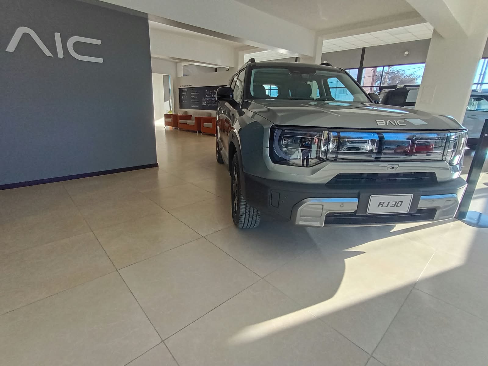 Instalaciones de BAIC Lauburu en Caleta Olivia